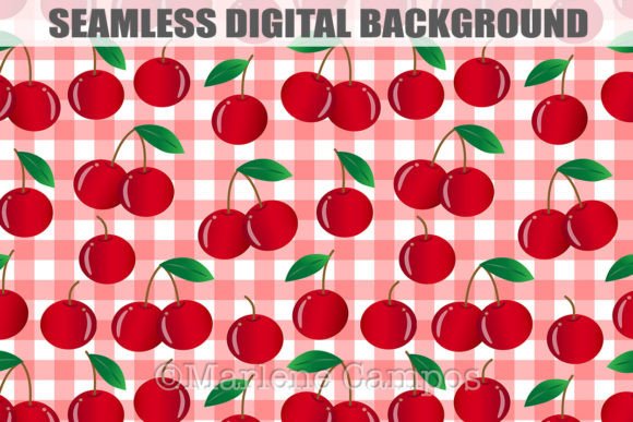 Cherries Seamless Background Pattern 01: A Practical, Print-Ready Asset for Designers and Creators