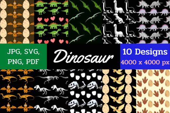 Dinosaur Digital Papers