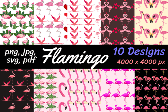 Flamingo Digital Papers: Playful, Print-Ready Designs for Creative Projects