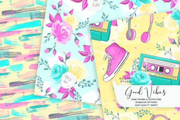 Floral Digital Paper, Flower Seamless: Strategic Design Assets for Intentional Creativity