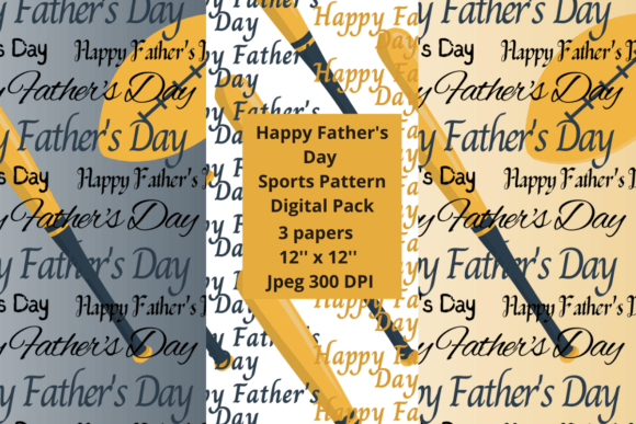 Happy Father’s Day Digital Paper Pack