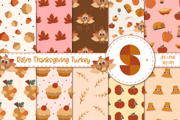Retro Thanksgiving Turkey